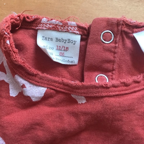 Zara 12-18M Baby Boy shirt - Picture 3 of 3